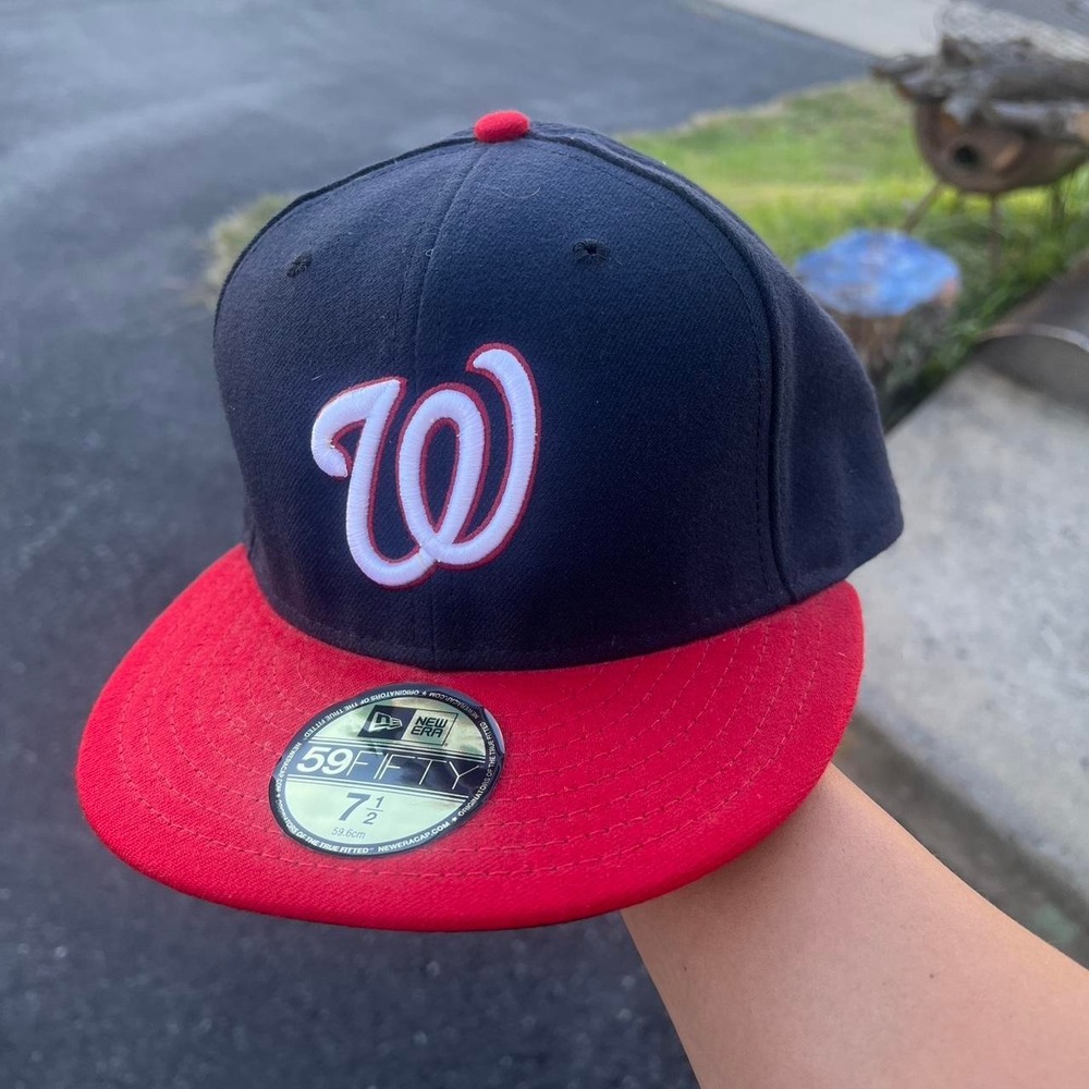 New Era size 7 1/2 Washington Nationals Fitted Hat